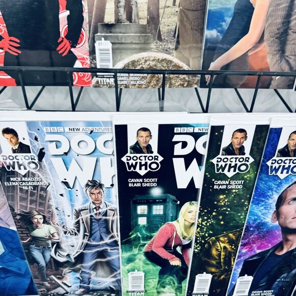 Doctor Who 10th 3-4 7 10-13 & 9th 1-3 Lot Titan Matt Smith Tardis Variants - Picture 7 of 8